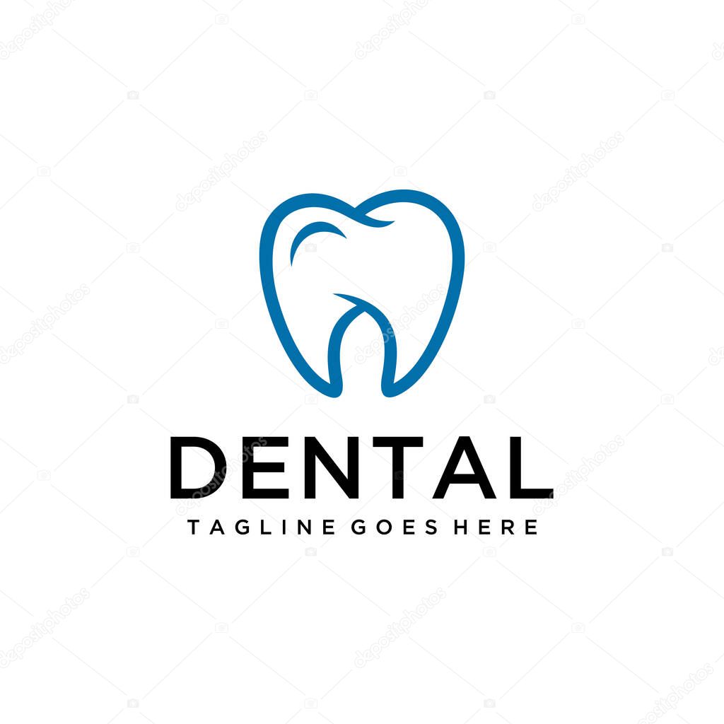 Health Logo design vector template Dental clinic Logotype