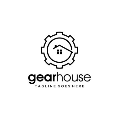 Modern vites logosu taşıyıcısı. Emlak evi tasarım tabelasıyla sanayi imzası.