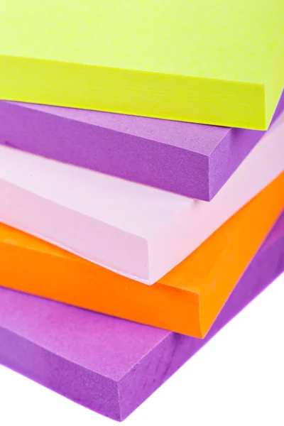 Memo Note on Stack of Postits — Stock Photo, Image