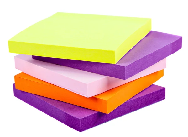 Memo Note on Stack of Postits — Stock Photo, Image