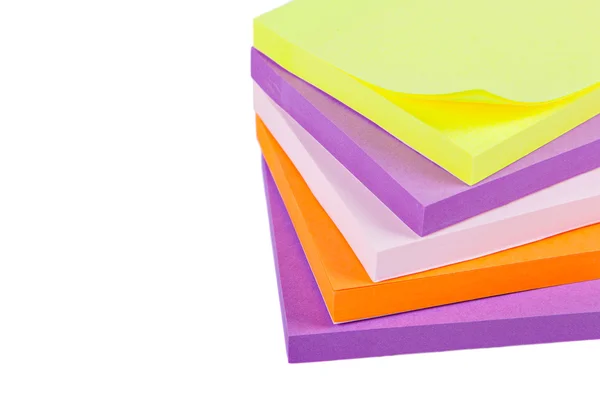 Memo Note on Stack of Postits — Stock Photo, Image