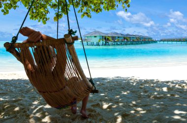 gevşeme cennet Caribbean üzerinde