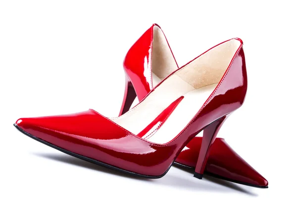 Luxo feminino sapatos de salto alto — Fotografia de Stock