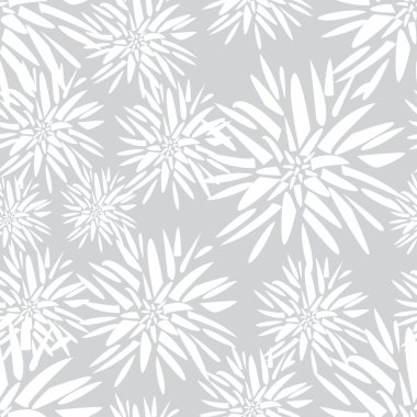 soyut dekoratif çiçek