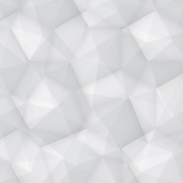 Светло-серый многоугольный фон — стоковый вектор
