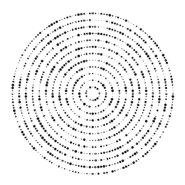 Halvton cirkel bakgrund — Stock vektor