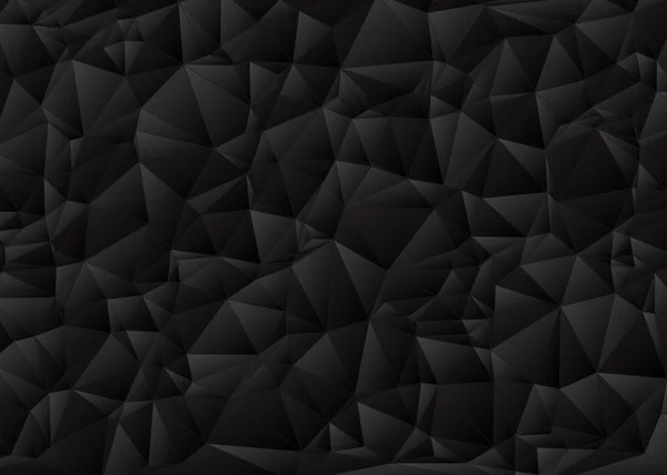 Fundo triangular preto —  Vetores de Stock