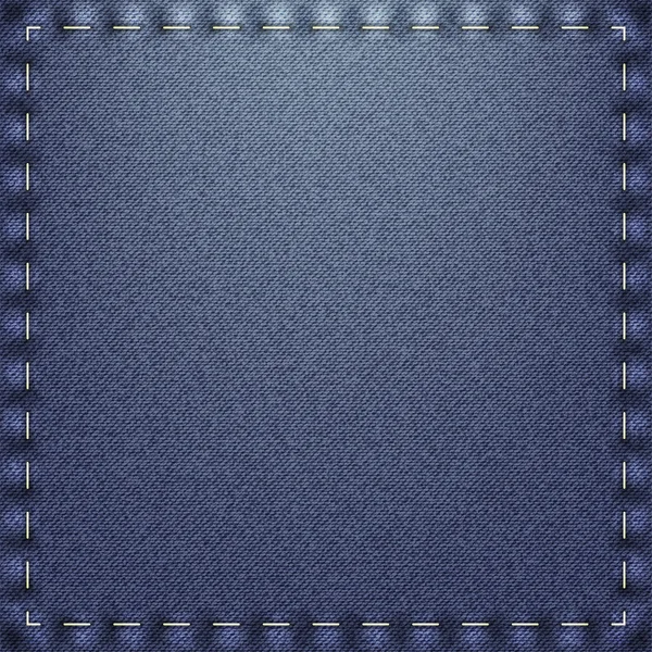 Modèle d'élément de jeans bleu — Image vectorielle