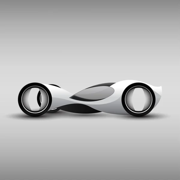 Concepto de coche futurista — Archivo Imágenes Vectoriales