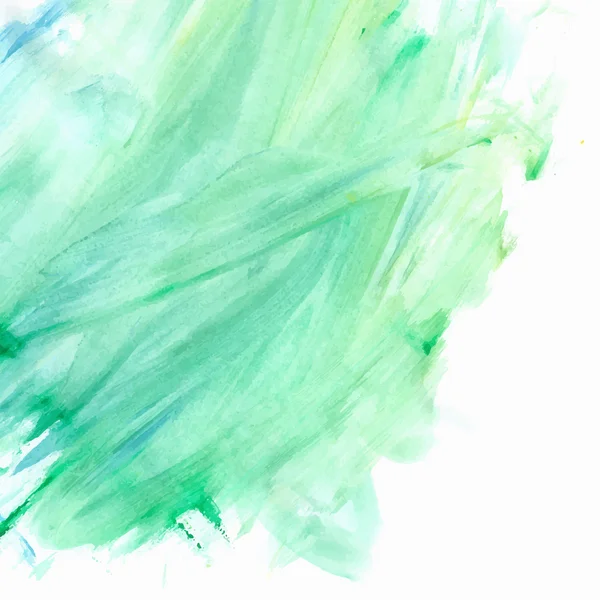 Grunge fond de peinture verte — Image vectorielle