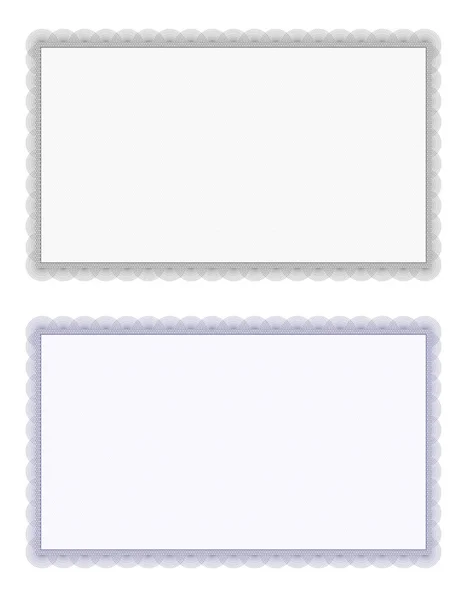 Certificate border template frame — Stock Vector