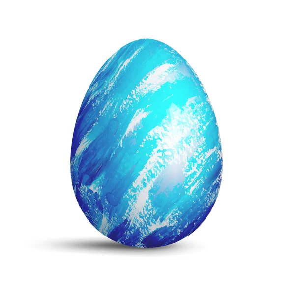 Раскрашенное пасхальное яйцо — стоковый вектор