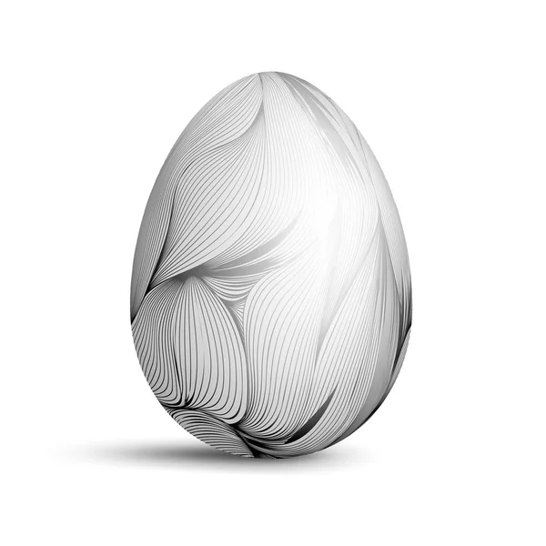 Huevo de Pascua pintado — Vector de stock