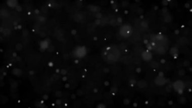 Döngülenmiş Gerçekçi Düşen Kar Taneleri Arkaplanı Kaplaması