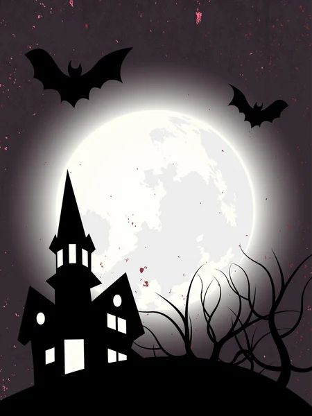 Halloween nacht — Stockvector