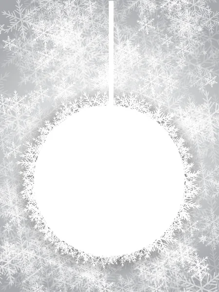 Christmas Ball — Stock Vector