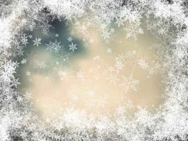 Grunge Snow Background — Stock Vector