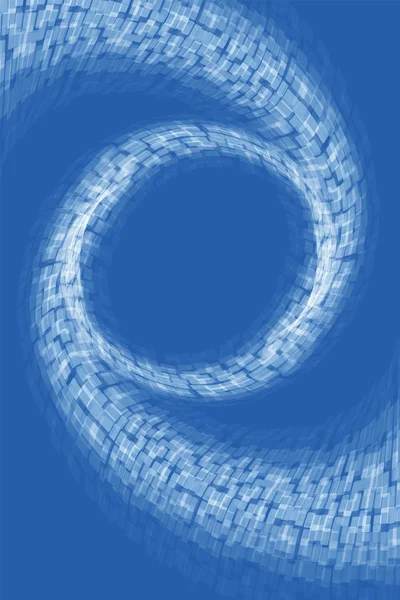 Элемент белого дизайна на синем фоне — стоковый вектор