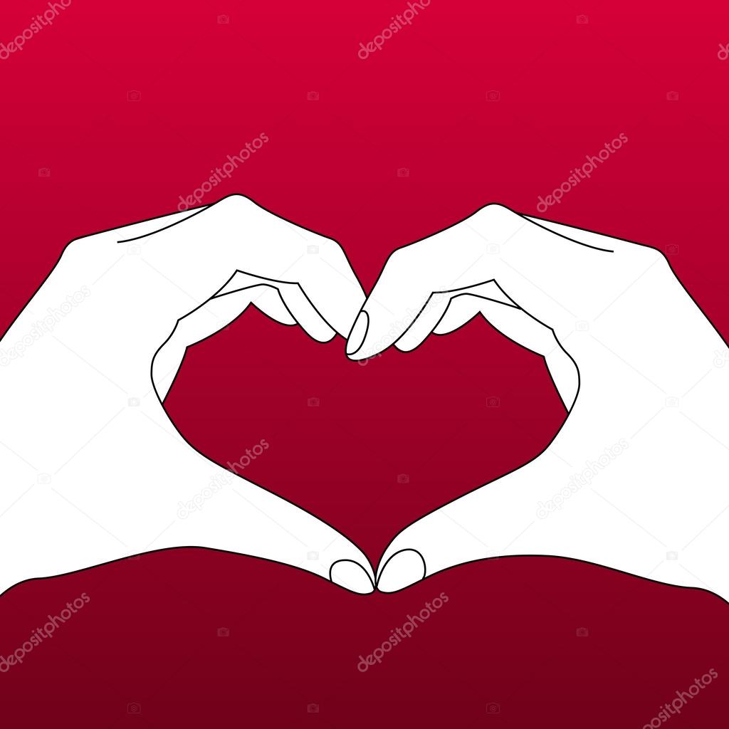 Dibujo De Corazon En Manos Wwwimagenesmycom Corazon En La Mano Fotos Y Vectores Gratis