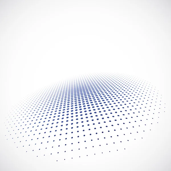 Напівтонні кола на білому — стоковий вектор