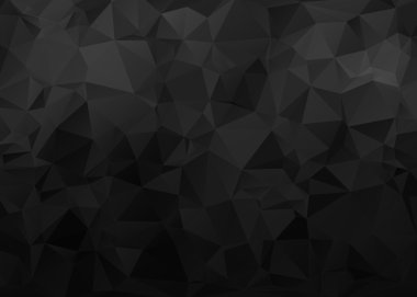 Üçgen Desenli Siyah Arkaplan