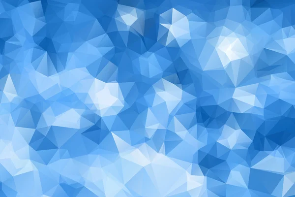 Bleu fond triangulaire — Image vectorielle