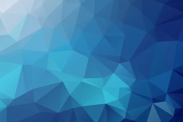 Blue Triangular Background — Stock Vector