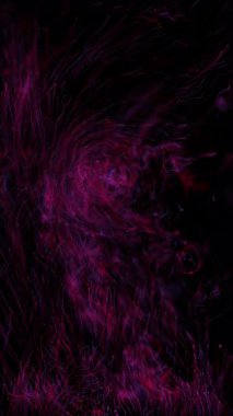 Optik Fiber Efekt Döngüsü ile Akan Soyut Parçacıklar