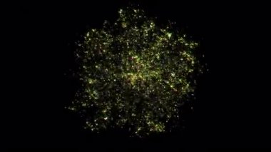 Noel Parlak Altın Parçacıkları Açıcı Elementi