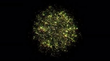 Noel Parlak Altın Parçacıkları Açıcı Elementi