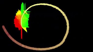 Alfa Şeffaflığıyla Noel Parçacıkları Dönüşümü