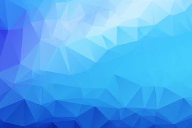 poligonal arka plan mavi