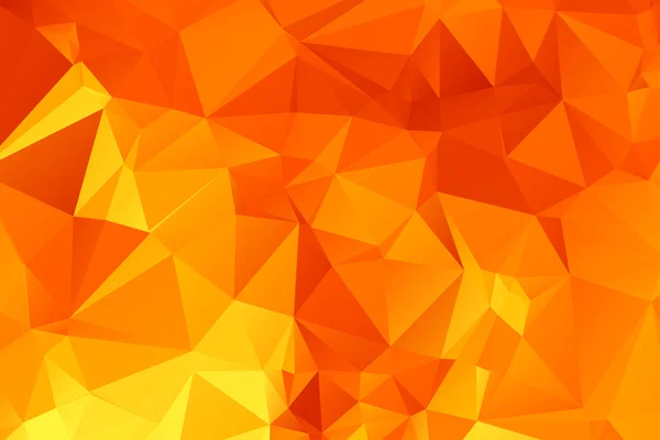 Fond polygonal orange — Image vectorielle
