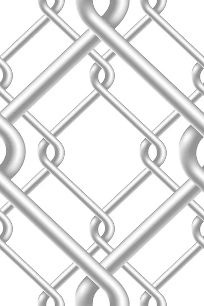 Sömlös staket mönster — Stock vektor