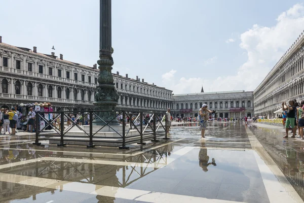 Площадь Святого Марко в Венеции — стоковое фото
