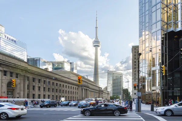 Башня Cnn в Торонто — стоковое фото
