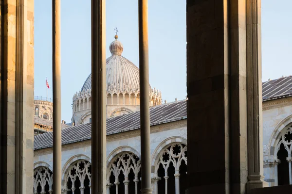 Pisa Italia Octubre 2018 Paseando Dentro Del Cementerio Pisa Famosa —  Fotos de Stock