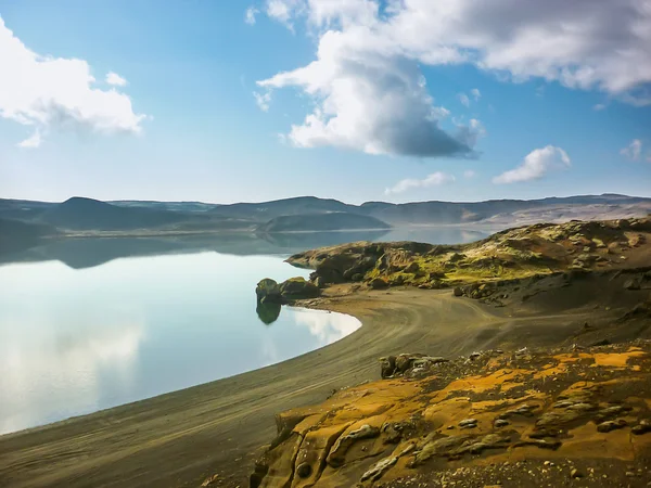 Icelandskap – stockfoto