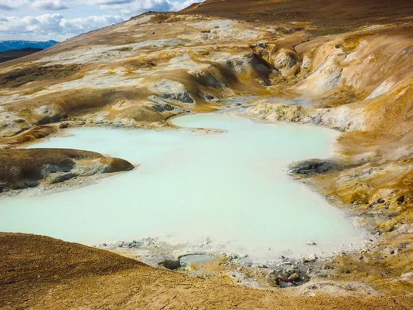 Islandia, zona volcánica de Krafla —  Fotos de Stock