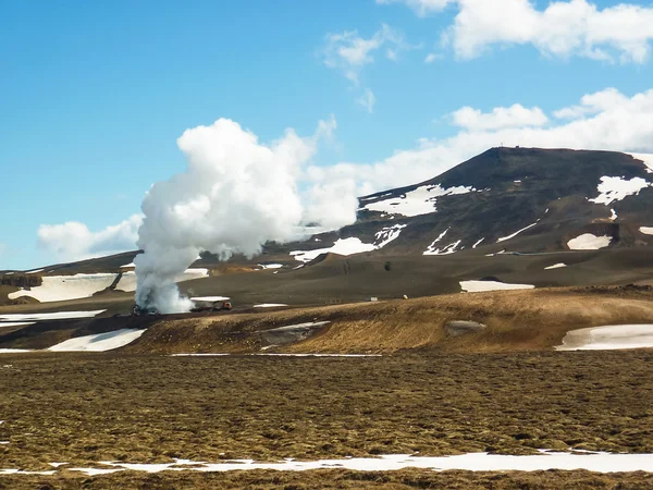 冰岛 krafla 火山区 — 图库照片