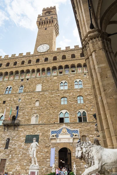 Piazza della Signoria — Stockfoto