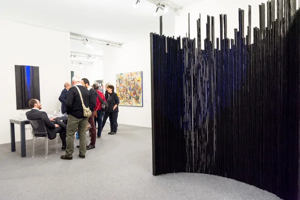 Gallery in an art fair — Stock Photo, Image