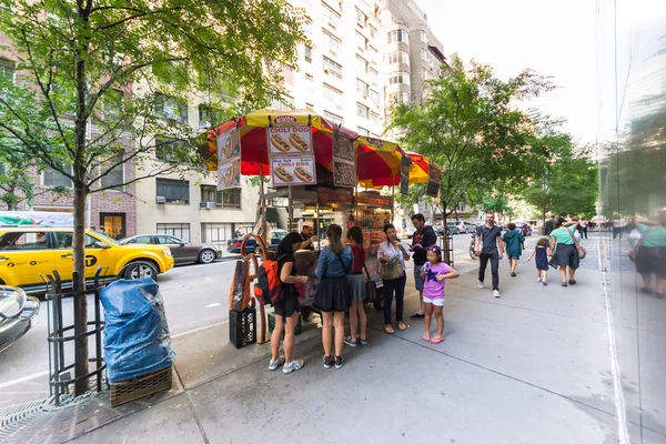 Hotdog stand — Stockfoto