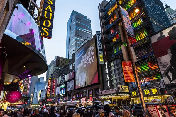 time square night time