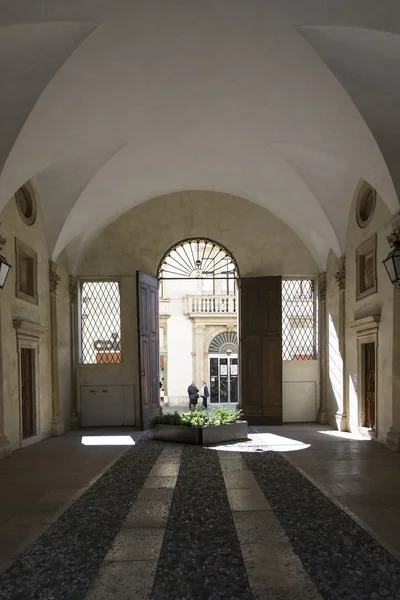 Vicenza, Palladio straat. — Stockfoto