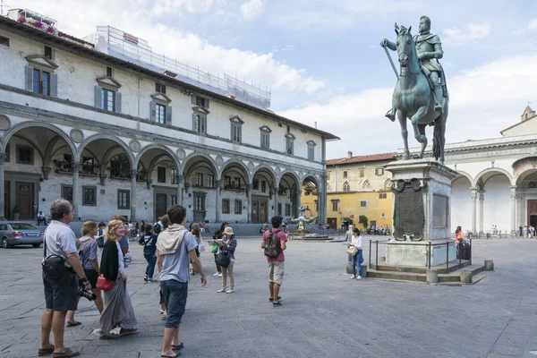 Menschen in Florenz — Stockfoto