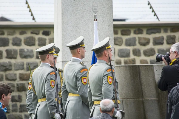 A Military parade — Stock Photo, Image