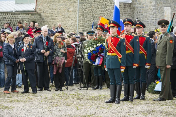 A Military parade — Stock Photo, Image