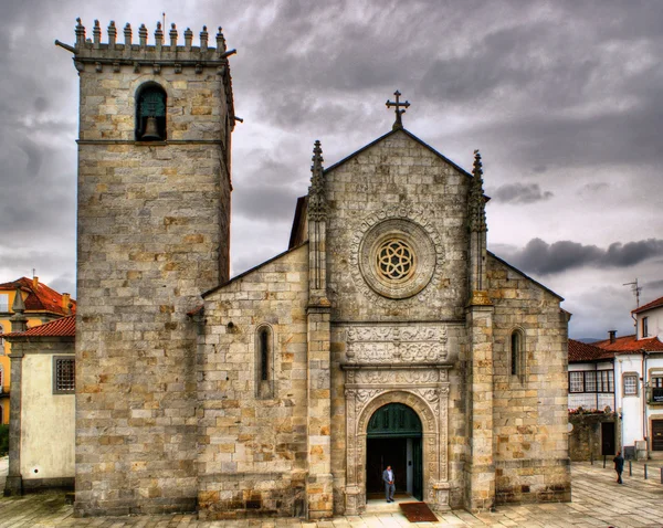 Gothic church of Caminha — Stock Photo, Image