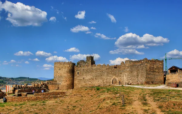 Замок Ponferrada тамплієрів — стокове фото